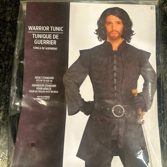 Warrior Tunic Halloween Costume (One Size Fits All) - Picture 1 of 2